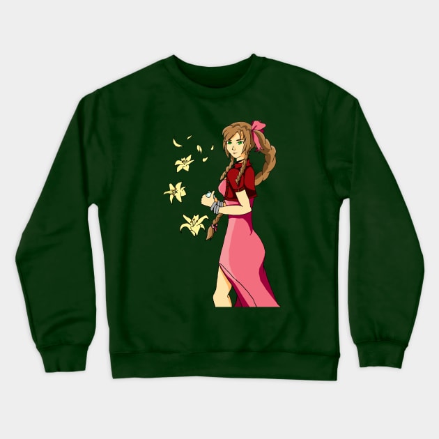 Aerith Gainsborough Crewneck Sweatshirt by Incera